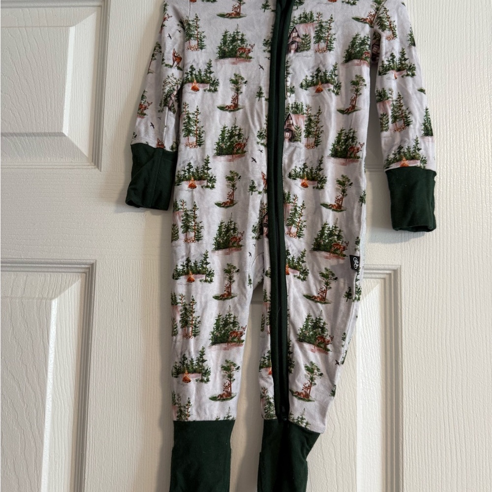 Forest Adventure Kids Footie Pajama